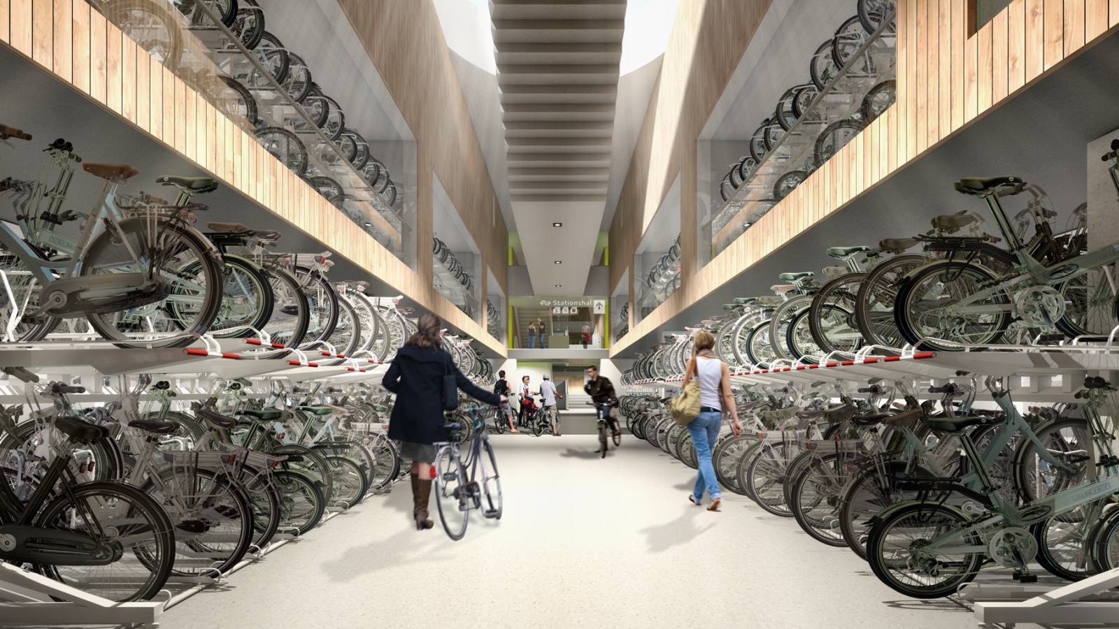 Groet Zielig Kloppen INNOVATION: The World's Largest 'Bicycle Parking Garage' – RideShark